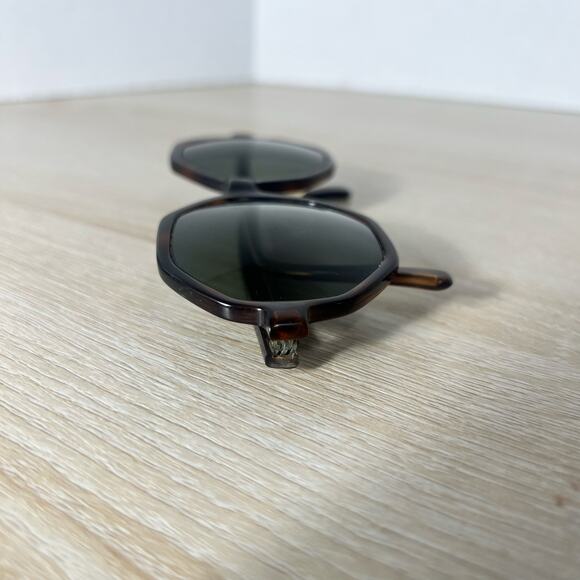 Bausch & Lomb Britt Hexagon Sunglasses FRAMES ONLY Tortoise Shell WIDE ARMS main image 2